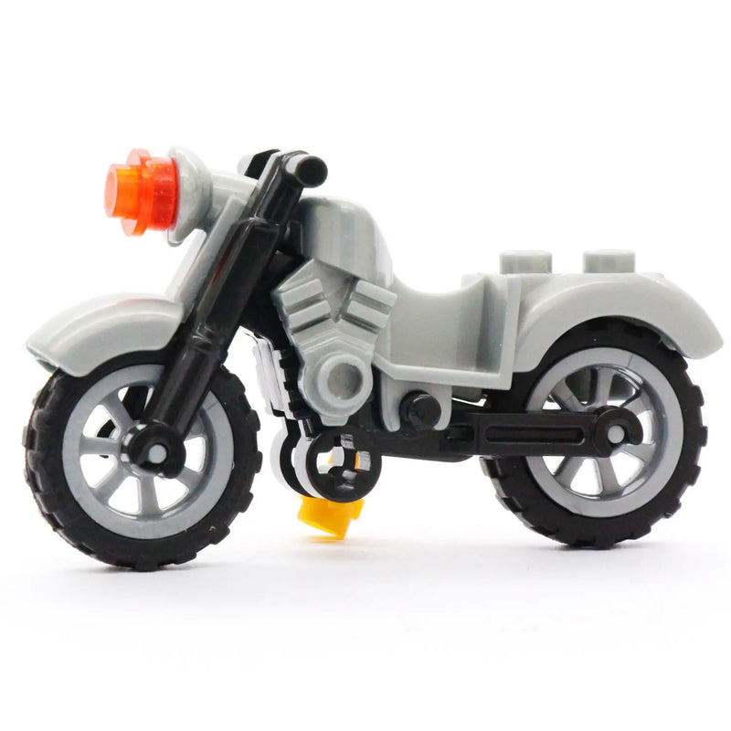 MOC Military Motorcycle Germany Tool Car Army Figures Vehicle Christmas Gift Toys For Kids Education Militaries Building Blocks