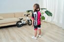 2022 Children's Balance Bike Cycling Clothes Short Sleeve Cycling Jersey Set For Kid Summer Sports Girl Bicycle Clothing