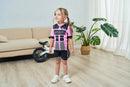 2022 Children's Balance Bike Cycling Clothes Short Sleeve Cycling Jersey Set For Kid Summer Sports Girl Bicycle Clothing