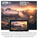 XPPen Artist 24 Pro 23.8 Inch 2K QHD Graphics Tablet Pen Display Drawing Monitor 20 Express Keys Support 60 Tilt for Windows Mac