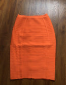 16 Farben XL XXL Sexy Uni Reißverschluss Orange Blau Schwarz Rot Weiß Pink Bandage Rock Damen Elastisch Bodycon Sommer Bleistiftrock 58cm