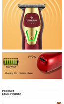 The Precisionist | Professional Barber Hair Clipper with T-Blade Zero-Gap