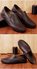 The Mezzatorre | Full-Grain Leather Hand-Stitched Penny Loafer for Men