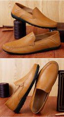 The Mezzatorre | Full-Grain Leather Hand-Stitched Penny Loafer for Men