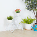 The Stilt Garden | 2-Pack Tall Plant Stand for Indoor and Patio Display