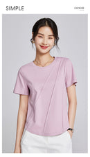 The Cloud Silk | Cooling Oversized Cotton T-Shirt
