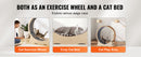 The Ferris Wheel | Handcrafted Wooden Cat Exercise Wheel (43.3-Inch)