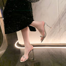 The Crystal Stride | Gladiator Sandals with Ankle Strap