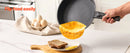 SucceBuy 17 Pcs Nonstick Cookware Set Granite Pots and Pans Set Induction Cookwares Kitchen Cooking Set w/Frying Sauce Saute Pan