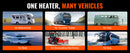 The Winter Vanguard | 2-8kW 12V Diesel Air Heater for Truck, RV & Boat