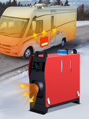 SucceBuy 5KW Diesel Air Heater All in One 12V Diesel Parking Heater  Diesel Heater Remote Control LCD Switch for RV