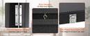 SucceBuy Jersey Display / Sports Card Display Frame Case, Large Lockable Sport Shadow Box, 98% UV Protection PC Glass & Hangers