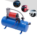 Air Compressor DC 12V 150psi Air Compressor System with Universal 6 L Tank Train