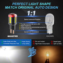 The Error-Free Signal | 2x W16W T15 Canbus LED Backup Bulbs, 2400LM 3030 Chip