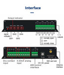 GP4-WLTE Intelligente 4G Global GSM SMS APP Steuerung RS485 WEB-Steuerung 4 Kanäle 4-20mA Analogeingänge 10A Relaisausgänge