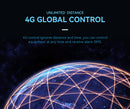 GP4-WLTE Intelligente 4G Global GSM SMS APP Steuerung RS485 WEB-Steuerung 4 Kanäle 4-20mA Analogeingänge 10A Relaisausgänge