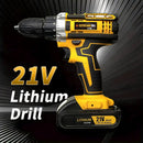 Lithium battery-powered screwdriver, electric screwdriver, electric hand drill, electric impact drill, combo set, home DIY kit