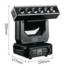 The Axis Breaker | Twin 6×20W RGBW Beam Engines with Infinite Rotation
