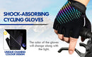 MOREOK ProGel Half-Finger Cycling Gloves | 5mm Gel Palm Protection