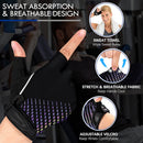 MOREOK ProGel Half-Finger Cycling Gloves | 5mm Gel Palm Protection