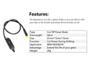 BAFANG Motor Cable Hydraulic Brake Gear Shift Sensor Display Brake Speed Extension Cable USB Programming EB-BUS 1T4 1T2 Cable