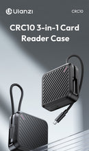 Ulanzi CRC10 3-in-1 Card Reader Case CFA/SD/TF 13 Card Holders with USB3.2 Gen2 Interface High-Speed Data Transmission Chips