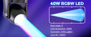The Photon Weaver | 4-Unit 40W DMX Mini Beam Moving Head System