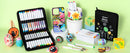 Ohuhu Nahuku Direct-Ink Acrylic Paint Markers | Flexible Brush Tip, High Opacity & Lightfast Set