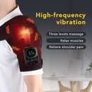 Shoulder Heating Pad With Massage 6 Adjustable Temperature HF Vibration Relax Muscle Brace Wireless Control for IOS/Android