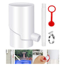 Water Collection Barrel UV Resistant Rainwater Collector Kit Portable Rain Barrels To Collect Rainwater From Gutter For Car