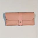 Cute Portable Sunglass Case - Pu Leather Soft Sunglasses Case Easy To Use Eyeglasses Case Pouch