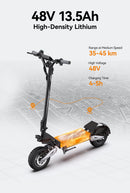 The Urban Surge | 900W Dual-Motor Folding Electric Scooter