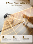 The Oasis Well | 3.2L Wireless Stainless Steel Cat Water Fountain with Smart Sensor