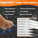 Back Seat Extender for Dogs Hammock for Car Back seat Dog Car Seat Cover with Hard Bottom Dog Car Seat Bed Supports 400lb
