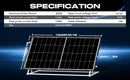 The Sun Harvester | 300W 10BB N-Type Monocrystalline Solar Panel (25% Efficiency)