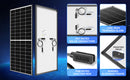 The Sun Harvester | 300W 10BB N-Type Monocrystalline Solar Panel (25% Efficiency)
