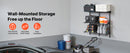 The Vertical Arsenal | Heavy-Duty 3-Tier Wall-Mounted Steel Garage Shelving