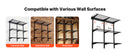The Vertical Arsenal | Heavy-Duty 3-Tier Wall-Mounted Steel Garage Shelving