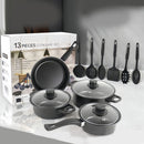 The Stone Kitchen | 12-Piece Maifan Stone Non-Stick Cookware Collection