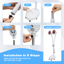 The Aegis Glow | 275W Dual-Head Infrared Therapy System