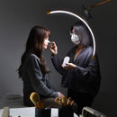 The Lunar Aperture | 45W Professional Moon Ring Beauty Lamp with Bi-Color Spectrum