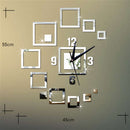The Prism Dial | 3D DIY Acrylic Mirror Wall Clock