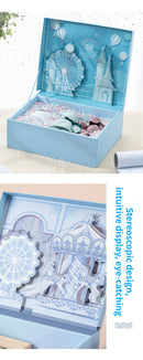 The Cartographers Shelf | 3D Cartoon Relief Magnetic Gift Boxes