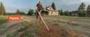 VEVOR Lawn Leveling Rake with Handle Ground Plate Rust-Resistant Carbon Steel Soil Leveler Effort Saving Lawn Leveling for Yard