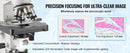 SucceBuy Compound Trinocular Microscope 40X-2500/40X-5000X Magnification Lab Microscope w/ LED Illumination & External Interface