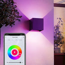 The Threshold Keeper | 12W Smart RGBCCT LED Outdoor Wall Sconce with Tuya Control
