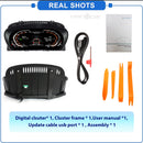 12,3 Zoll digitales Kombiinstrument für BMW 5er E60 E61 E63 E64 525D 2003-09 Jahr CCC CIC Auto LCD Panel Virtual Cockpit