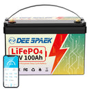 The Iron Current | 12V 100Ah LiFePO4 Deep-Cycle Lithium Battery for RV Marine Solar