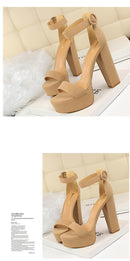The Sorbonne | Square-Heel Leather Pumps for Women