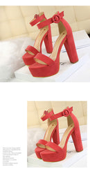 The Sorbonne | Square-Heel Leather Pumps for Women